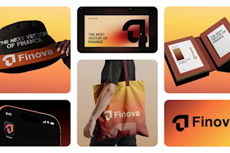 design minimalist saas logo and tech startup brand identity