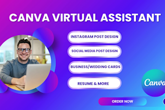 be your personal canva virtual assistant