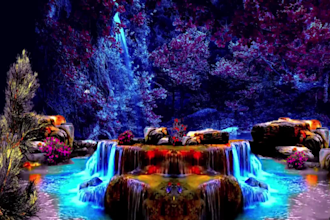 create relaxing music video