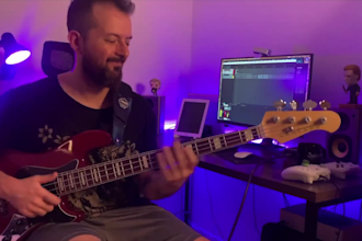 lay down tight bass grooves for rock, pop and soul music