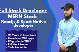 be mern stack or full stack developer