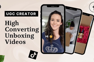 create a product unboxing video