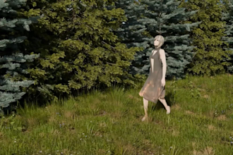 make animation for 3d game character