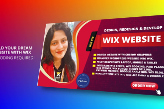 do wix, wix website design, wix website redesign