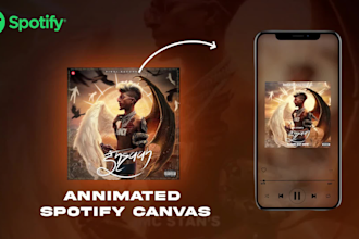 animate your album cover art for a spotify canvas