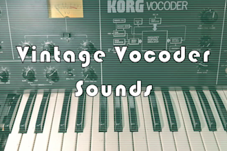create retro synthwave vocoder vocals