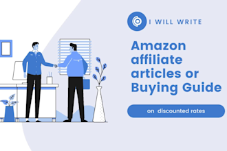 write exceptional amazon affiliate articles or buying guide
