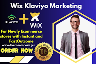 setup klaviyo wix website email marketing klaviyo email flows