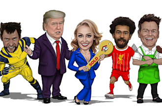 draw a caricature, cartoon caricatures