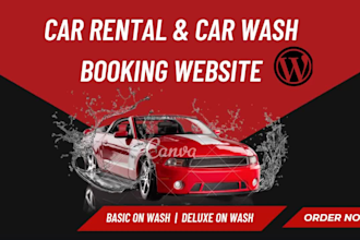 build your car rental and booking website with wordpress