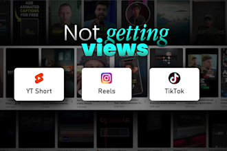 edit professional short form videos for reels and yt shorts