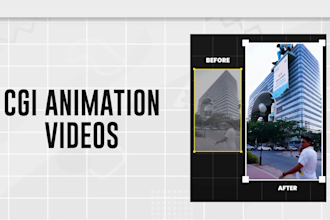 create cgi ad, cgi animation, cgi vfx video for you