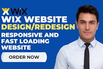 redesign wix, wix website redesign, wix website design and wix business website