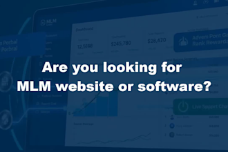 develop any MLM website software for you