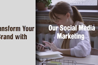create, manage social media and youtube content as a social media manager