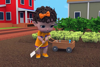 custom 3d cartoon animation video 3d cartoon character 3d animation for kids