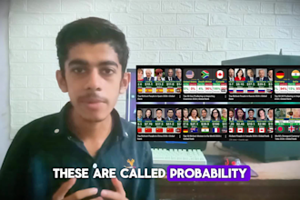 create viral probability or data comparison videos for youtube