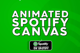 animate your album cover art for a spotify canvas