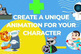 create a unique animation for your character