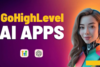 develop custom go high level ai apps, ghl apps, ai apps for ghl marketplace