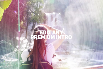 edit any premium ae template from envato element