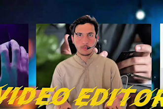 do professional viral video editing for youtube long and short form videos
