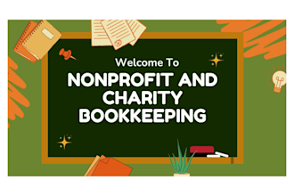 do nonprofit and charity bookkeeping on quickbooks online,xero, and wave