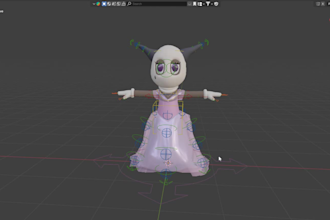 rig your 3d model in blender