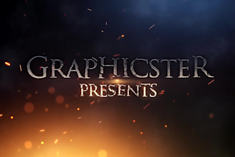 create this mind blowing cinematic  trailer video for you