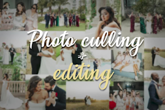 cull and edit your gallery in lightroom