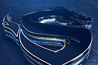 3d logo animation 3d design 3d intro and outro video for your game and brand
