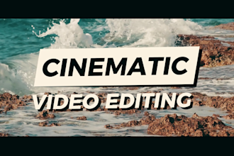 edit cinematic, travel, drone, gopro, fitness and many more video