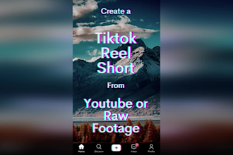 create tiktoks, reels, shorts from your videos