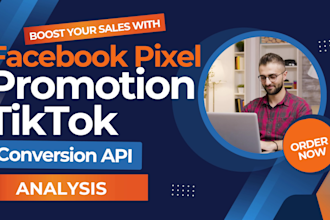 analysis facebook pixel, conversion API and tiktok marketing for business growth