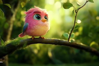 create pixar style ai animated characters