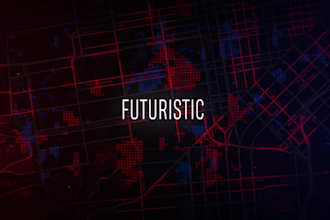 create a cinematic intro and title animation