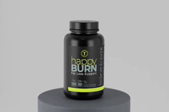 create realistic 3d supplement model, 3d supplement rendering, 3d bottle design