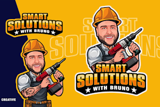 design your amazing mascot, caricature and character logo