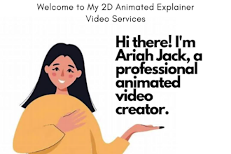 create a 2d animated explainer video