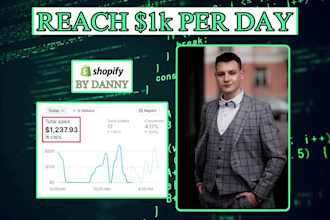 create successful one product shopify dropshipping store
