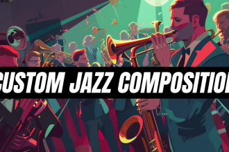 compose jazz music for trio, quartet, big band