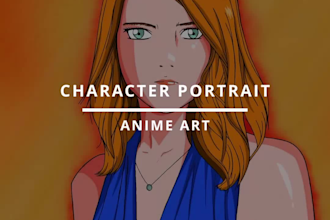 create an anime portrait of you