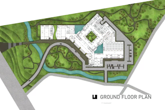 render architectural plan, elevation, section in photoshop
