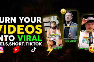 edit reels, shorts and tiktok with captions