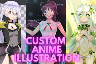 draw beautiful anime, fanart, and your oc