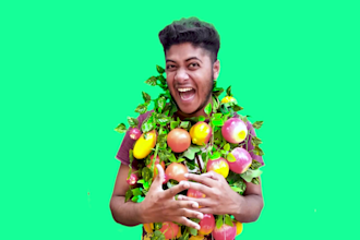 be your fruitsman spokesperson in greenscreen