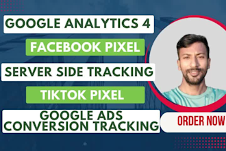 fix meta facebook pixel conversion API, google analytics, ga4 ecommerce tracking