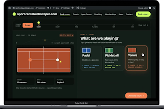 build a padel, pickleball and tennis court booking website in wordpress