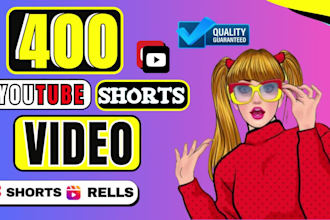 create 400 youtube shorts video, bulk shorts video, motivational shorts channel