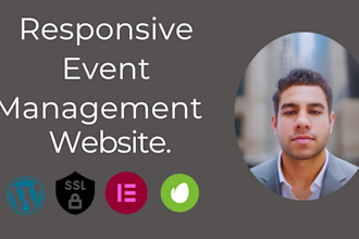 build an event management wordpress website with ticket booking and rsvp